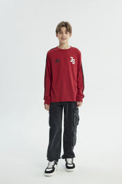 Polera Niño Regular Rojo