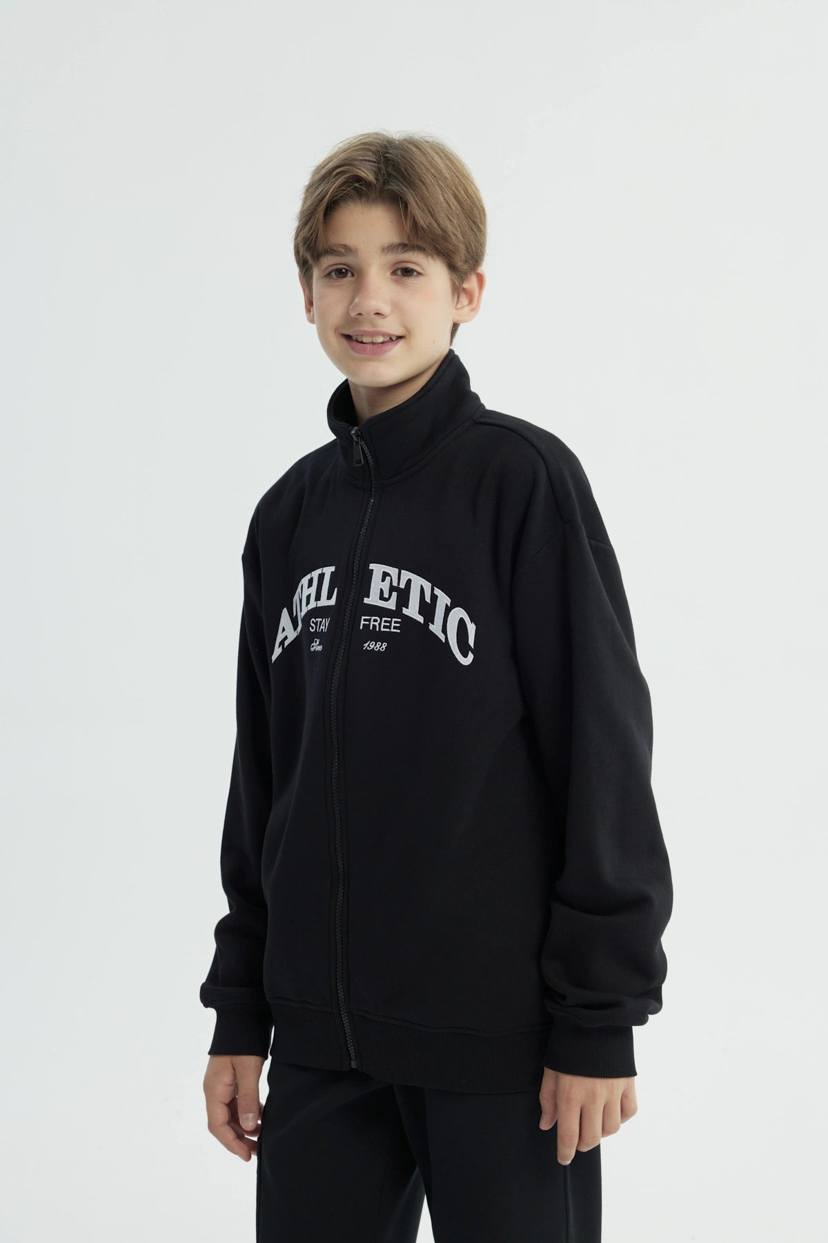 Polerón Niño Regular Negro