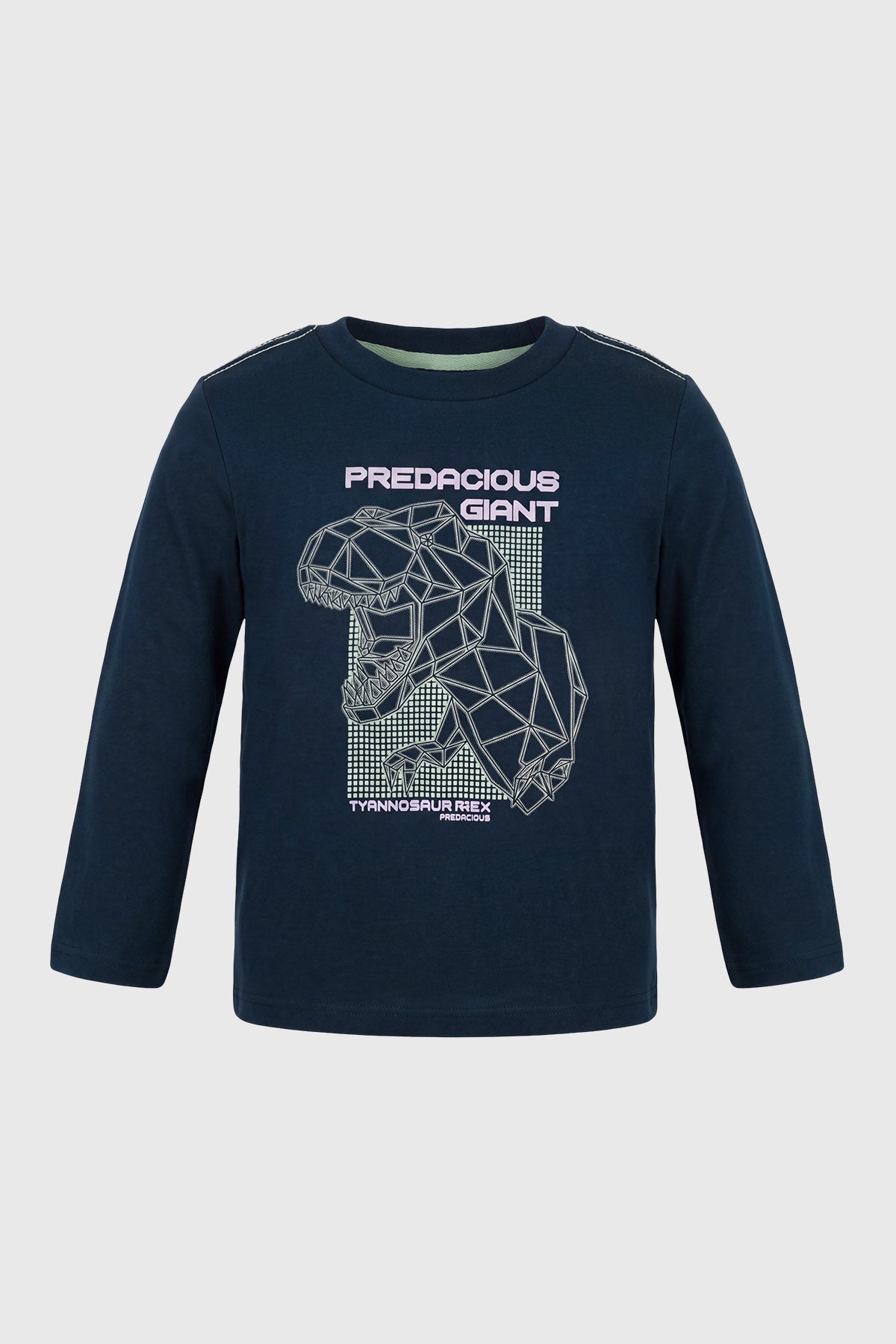 Polera Niño Regular Azul Oscuro