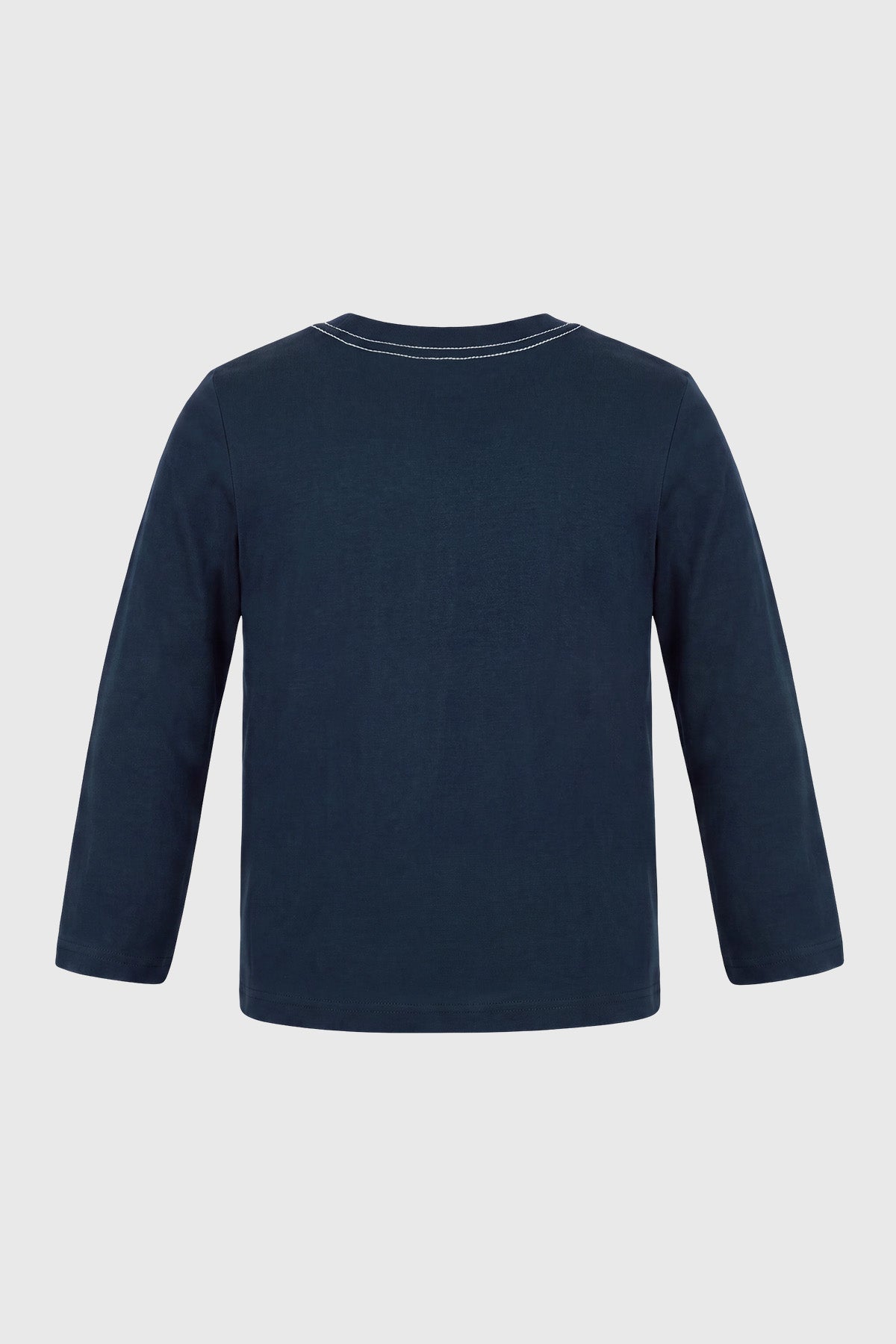 Polera Niño Regular Azul Oscuro