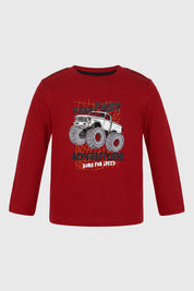 Polera Niño Regular Rojo