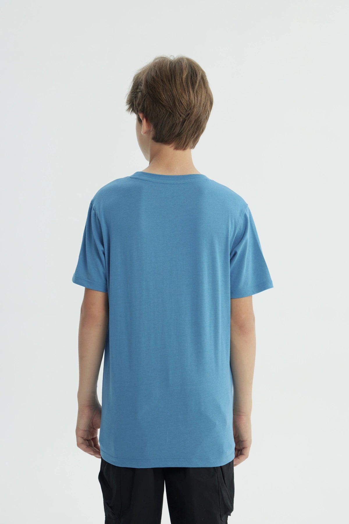 Polera Niño Regular Petroleo