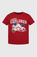 Polera Niño Regular Rojo