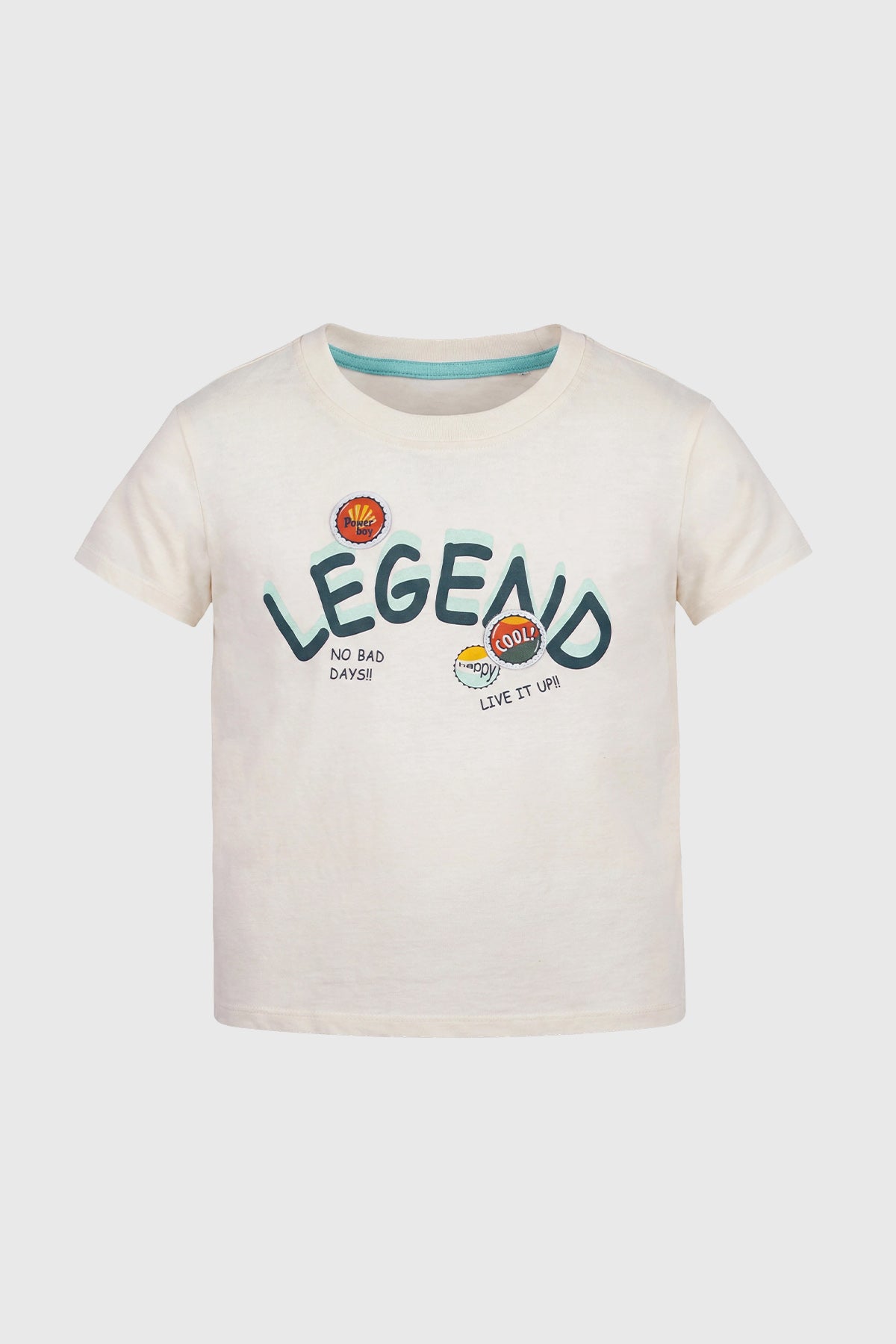Polera Niño Regular Crudo