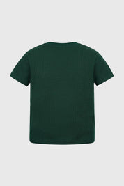 Polera Niño Classic Verde Oscuro