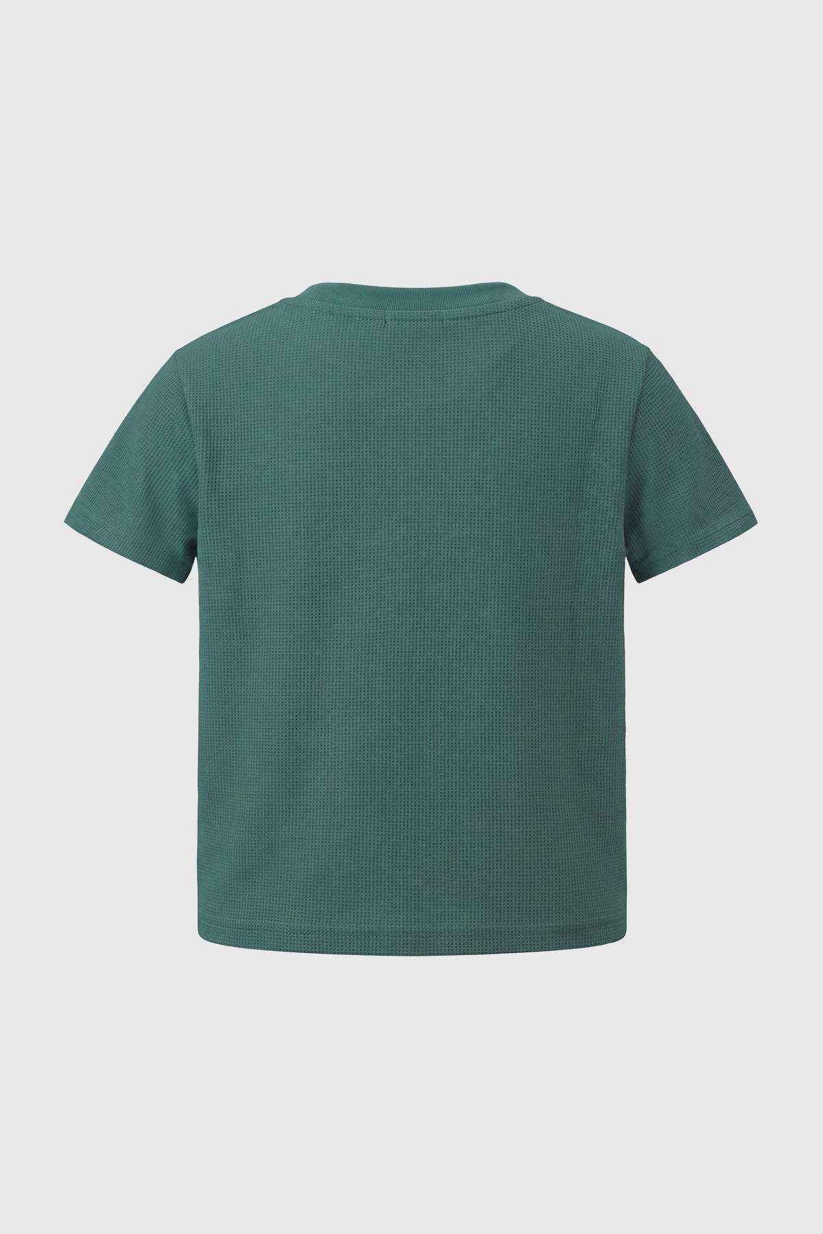 Polera Loose Niño Verde Oscuro