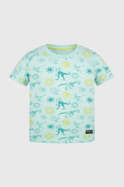 Polera Regular Niño Aqua