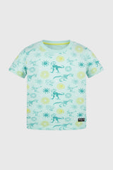 Polera Regular Niño Aqua