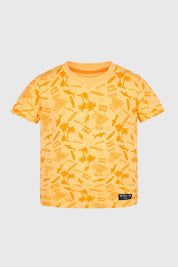 Polera Regular Niño Amarillo