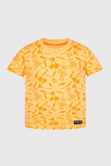 Polera Regular Niño Amarillo