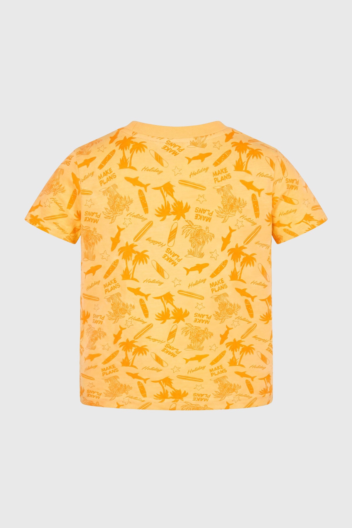 Polera Regular Niño Amarillo