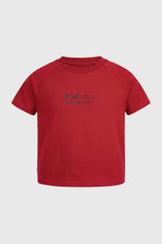 Polera Regular Niño Rojo