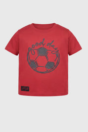 Polera Regular Niño Rojo