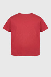 Polera Regular Niño Rojo