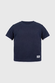 Polera Regular Niño Azul Oscuro