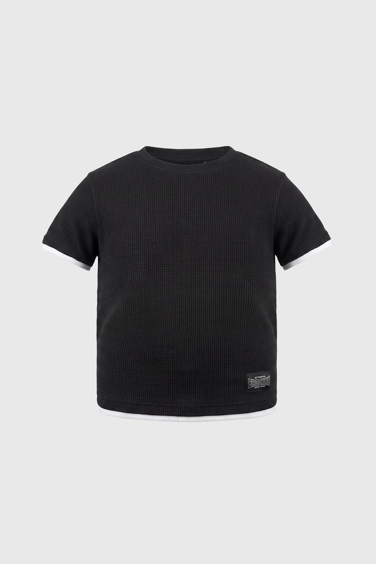 Polera Regular Niño Negro