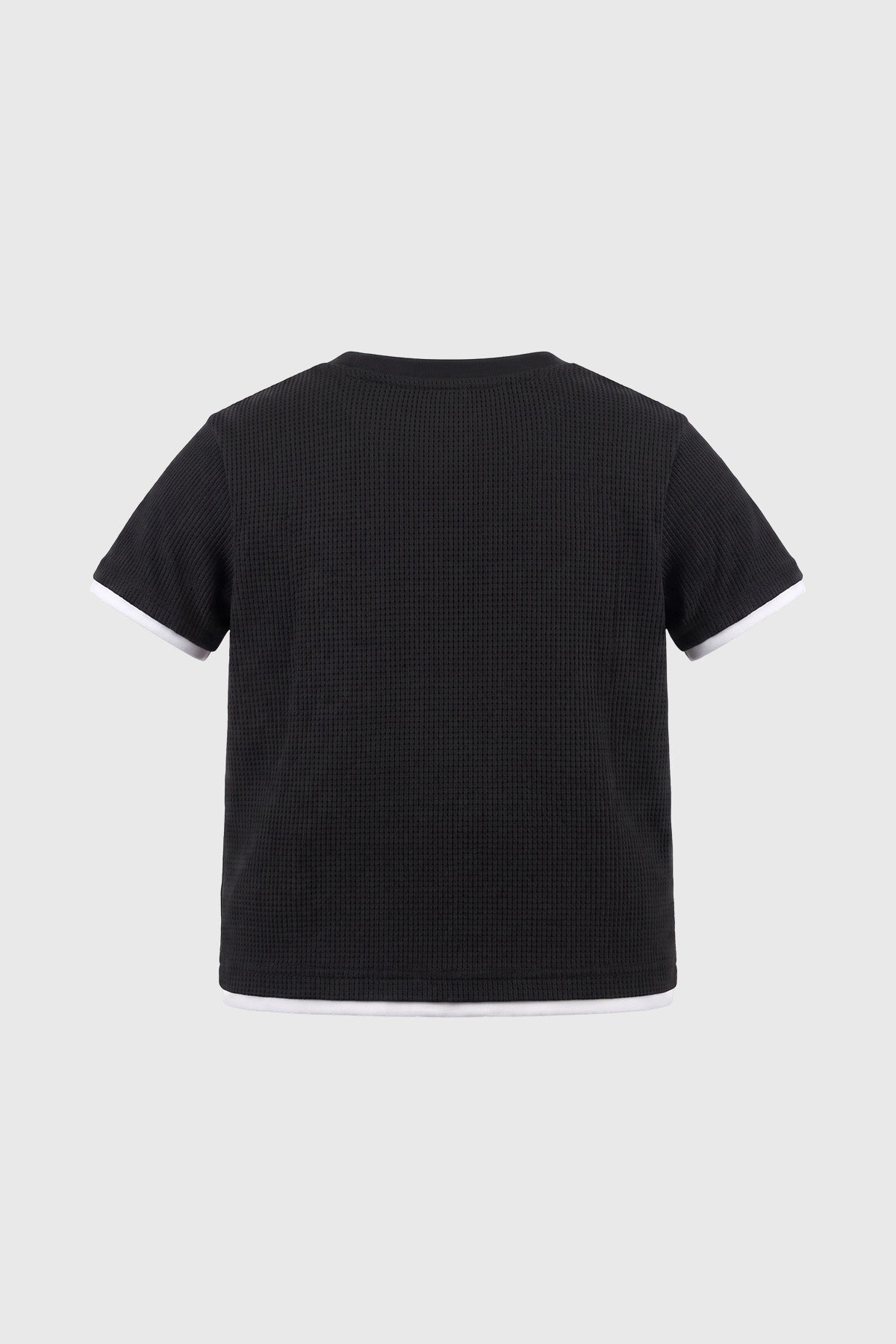 Polera Regular Niño Negro