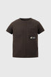 Polera Niño Loose Café Oscuro