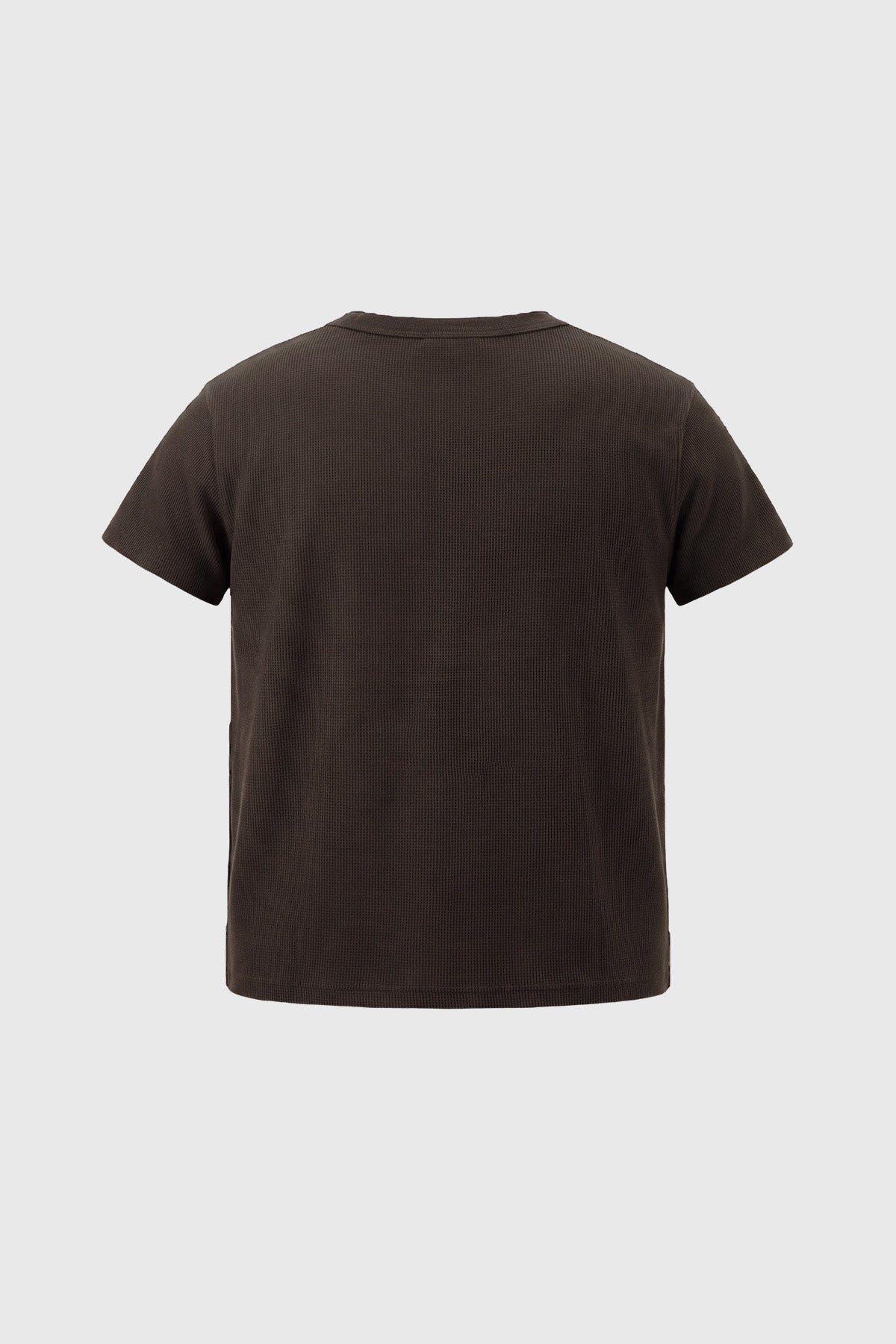 Polera Niño Loose Café Oscuro