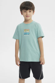 Polera Regular Niño Verde