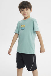 Polera Regular Niño Verde