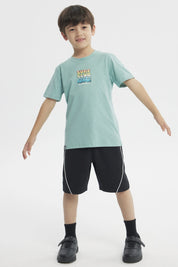 Polera Regular Niño Verde