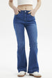 Jeans Mujer Flare Basta Azul