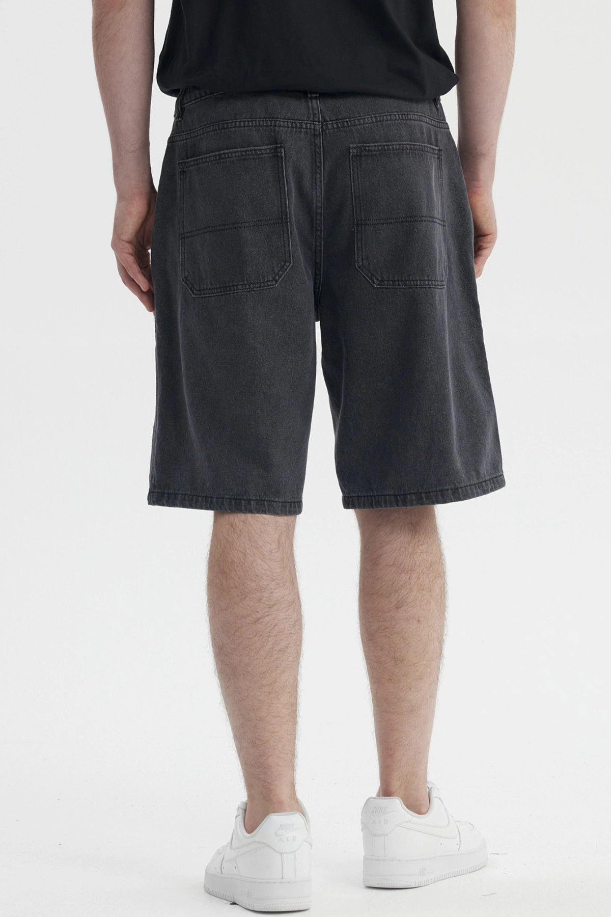 Bermuda Hombre Calce Recto Gris