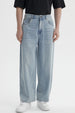 Jeans Hombre Baggy Retro Azul Claro