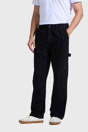 Jeans Hombre Baggy Skate Negro Asfalto