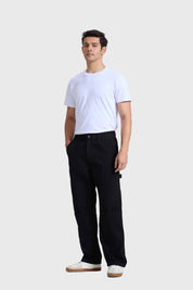 Jeans Hombre Baggy Skate Negro Asfalto