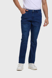 Jeans Hombre Slim Azul