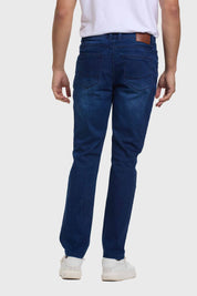 Jeans Hombre Slim Azul