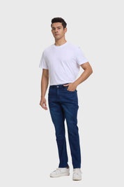 Jeans Hombre Slim Azul
