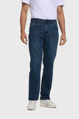 Jeans Straight Hombre Azul