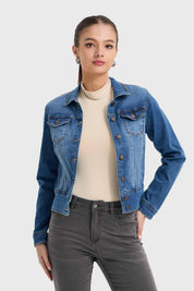 Chaqueta Mujer Clásica Azul I