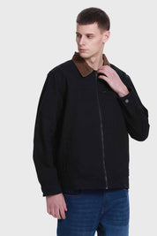 Chaqueta Hombre Mezclilla Negro