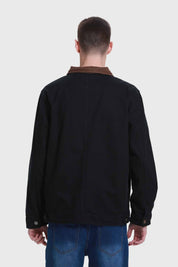 Chaqueta Hombre Mezclilla Negro