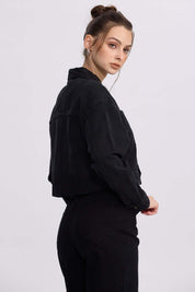 Chaqueta Mujer Cowboy Negro