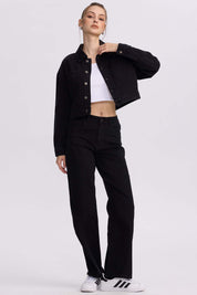 Chaqueta Mujer Cowboy Negro