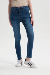 Jeans Super Skinny Estela Mujer Azul