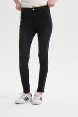 Jeans Super Skinny Estela Mujer Negro