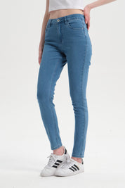 Jeans Mujer Super Skinny Emilia Azul Claro