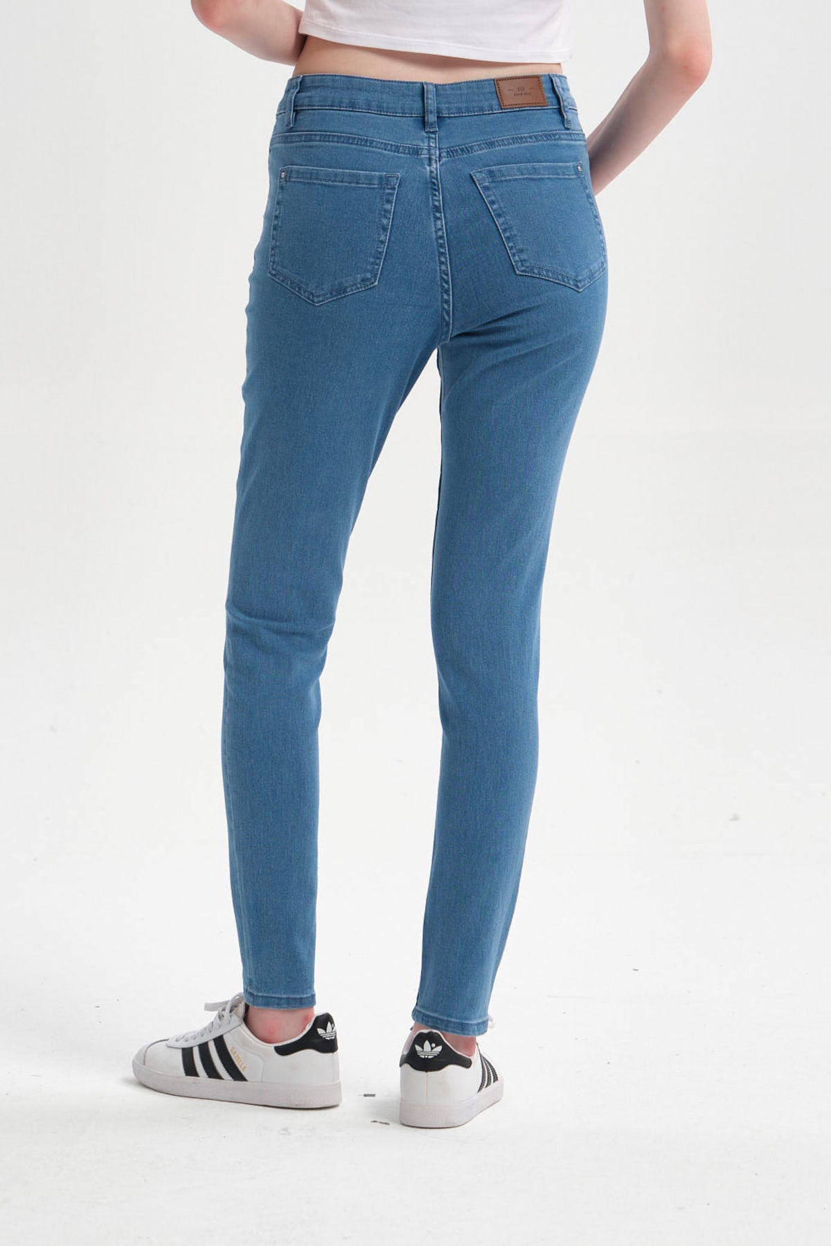 Jeans Mujer Super Skinny Emilia Azul Claro