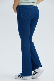 Jeans Mujer Flare Monse Azul