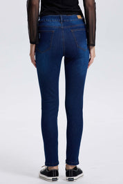 Jeans Mujer Lia Super Skinny Azul Oscuro