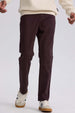 Jeans hombre slim color berenjena
