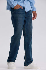 Jeans Straight 605 Hombre Azul Indigo