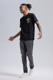 Jeans hombre skinny gris oscuro con ajuste ceñido y diseño moderno