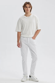 Jeans Hombre Skinny 101 Blanco